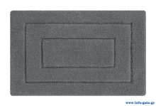 HOME USE πατάκι μπάνιου HUH-0202, αντιολισθητικό, 40 x 60cm, γκρι
