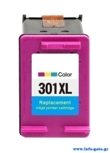 Συμβατό Inkjet για HP 301CL, νέα έκδοση, color