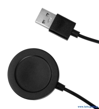 INTIME USB βάση φόρτισης IT-070-USB για smartwatch G6, μαύρο