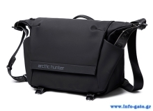 ARCTIC HUNTER τσάντα ώμου K00152 με θήκη tablet, 13L, μαύρη