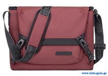 ARCTIC HUNTER τσάντα ώμου K00528 με θήκη tablet, 10L, κόκκινη