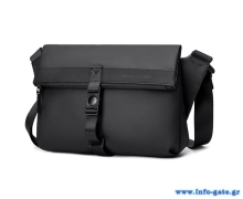 ARCTIC HUNTER τσάντα ώμου K00567 με θήκη tablet, 6L, μαύρη