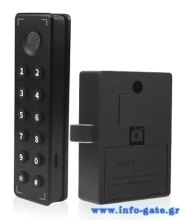 KERONG ηλεκτροπύρος KR-S1030, συνδυασμού & fingerprint, μαύρος