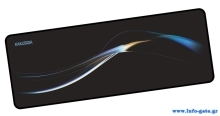 KAKUSIGA gaming mouse pad KSC-1161, 80x30x0.2cm, μαύρο