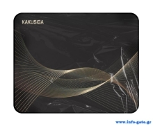 KAKUSIGA mouse pad KSC-1162, 26x21x0.2cm, μαύρο