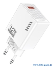 KAKUSIGA φορτιστής τοίχου KSC-1235, USB, 12W, λευκός
