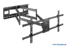 BRATECK επιτοίχια βάση τηλεόρασης LPA49-486XLD, 43-90