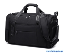 ARCTIC HUNTER τσάντα ταξιδίου LX00021, πτυσσόμενη, 30L, μαύρη