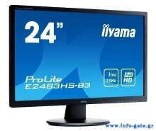 IIYAMA used οθόνη B2480H LED, 24