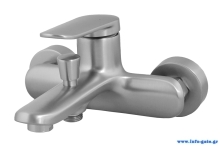 BRUNO μπαταρία τοίχου μπάνιου M31570-235C, αναμεικτική, ασημί