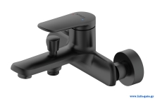 BRUNO μπαταρία τοίχου μπάνιου M31570-235H, αναμεικτική, μαύρη