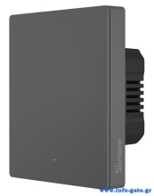 SONOFF smart διακόπτης M5-1C-86, μονός, WiFi, γκρι