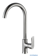 BRUNO μπαταρία πάγκου κουζίνας M54569-234C, αναμεικτική, ασημί