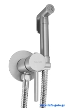 BRUNO εντοιχιζόμενη μπαταρία μπιντέ M61763, αναμεικτική, ασημί