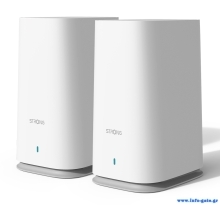 STRONG WiFi Mesh Home Kit ATRIA 2100, 2100Mbps Dual Band, 2τμχ