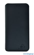 POWERTECH Θήκη Slim Leather για Samsung A5 2018, μαύρη
