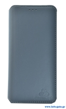 POWERTECH Θήκη Slim Leather για Samsung J6 Plus 2018, γκρι