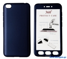POWERTECH Θήκη Body 360° με Tempered Glass για Xiaomi Redmi Go, μπλε