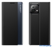 POWERTECH θήκη Sleep MOB-1630 για Xiaomi Mi 11, μαύρη