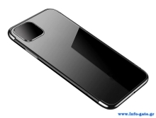 POWERTECH θήκη Clear color MOB-1710 για Xiaomi Mi 11, μαύρο