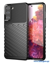 POWERTECH Θήκη Thunder MOB-1735 για Samsung S22 Plus, μαύρη