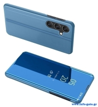 POWERTECH θήκη Clear view MOB-1862 για Samsung Galaxy A24, μπλε