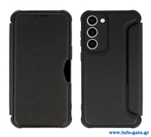 POWERTECH θήκη Razor Carbon MOB-1907 για Samsung Galaxy S23, μαύρη