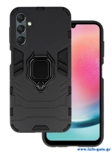 POWERTECH θήκη Ring Armor MOB-1920 για Samsung Galaxy A24, μαύρη