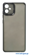 POWERTECH θήκη Protective Lens MOB-1960 για Samsung A05, διάφανη-μαύρη