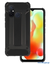 POWERTECH θήκη Armor Carbon MOB-1966 για Xiaomi Redmi 12C/11A, μαύρη