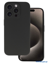 POWERTECH θήκη MATT MOB-1969 για iPhone 16 Pro, μαύρη
