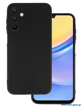 POWERTECH θήκη MATT MOB-1971 για Samsung Galaxy A15 4G/5G, μαύρη