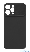POWERTECH θήκη Camshield Soft MOB-1991 για iPhone 16 Pro Max, μαύρη