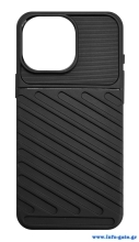 POWERTECH θήκη Thunder MOB-1997 για iPhone 16 Pro, μαύρη