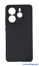 POWERTECH θήκη MATT MOB-2001 για Xiaomi Redmi Note 14 5G, μαύρη