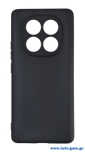 POWERTECH θήκη MATT MOB-2002 για Xiaomi Redmi Note 14 Pro 4G, μαύρη