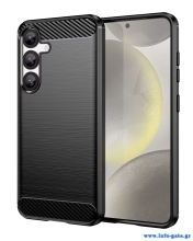 POWERTECH Θήκη Carbon MOB-2005 για Samsung A55 5G, μαύρη
