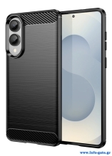 POWERTECH Θήκη Carbon MOB-2009 για Samsung S25 Edge, μαύρη
