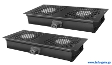POWERTECH cooling fan για rack NETW-0009, 4x fans, 2x 29.5x13x4cm