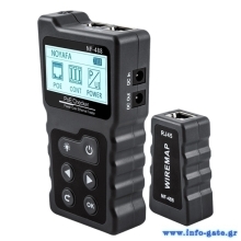 NOYAFA tester καλωδίων δικτύου NF-488 για RJ45 PoE