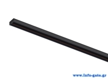 OPTONICA μαγνητική ράγα 5482 για LED, 2m, IP20, μαύρη