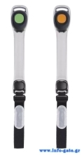 EMOS LED armband P4713, 2 λειτουργίες, 10lm, πράσινο & πορτοκαλί, 1τμχ