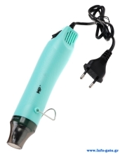 MP πιστόλι θερμού αέρα PM932, 300W, μπλε