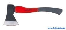 PROLINE τσεκούρι 12810 με αντιολισθητική λαβή, DIN 7287, 1000gr
