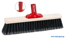 PROLINE ξύλινη σκούπα 14303 με συνθετική τρίχα 8cm, click system, 30cm