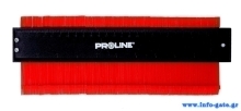 PROLINE παντογράφος 61665, κλίμακα σε inch/cm, 250mm