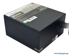 POWERTECH τροφοδοτικό για PC PT-1103, 80Plus Bronze, 500W ATX, 140mm Fan