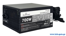 POWERTECH τροφοδοτικό για PC PT-1169, 700W, ATX, 140mm Fan