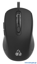 POWERTECH ενσύρματο ποντίκι PT-1290, οπτικό, έως 1600DPI, μαύρο