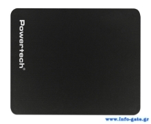 POWERTECH mouse pad PT-1292, 20x18cm, μαύρο
